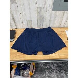 Swimsuits For All Swim Skort Bikini Bottom Womens Plus Size 24 Navy Blue sku650